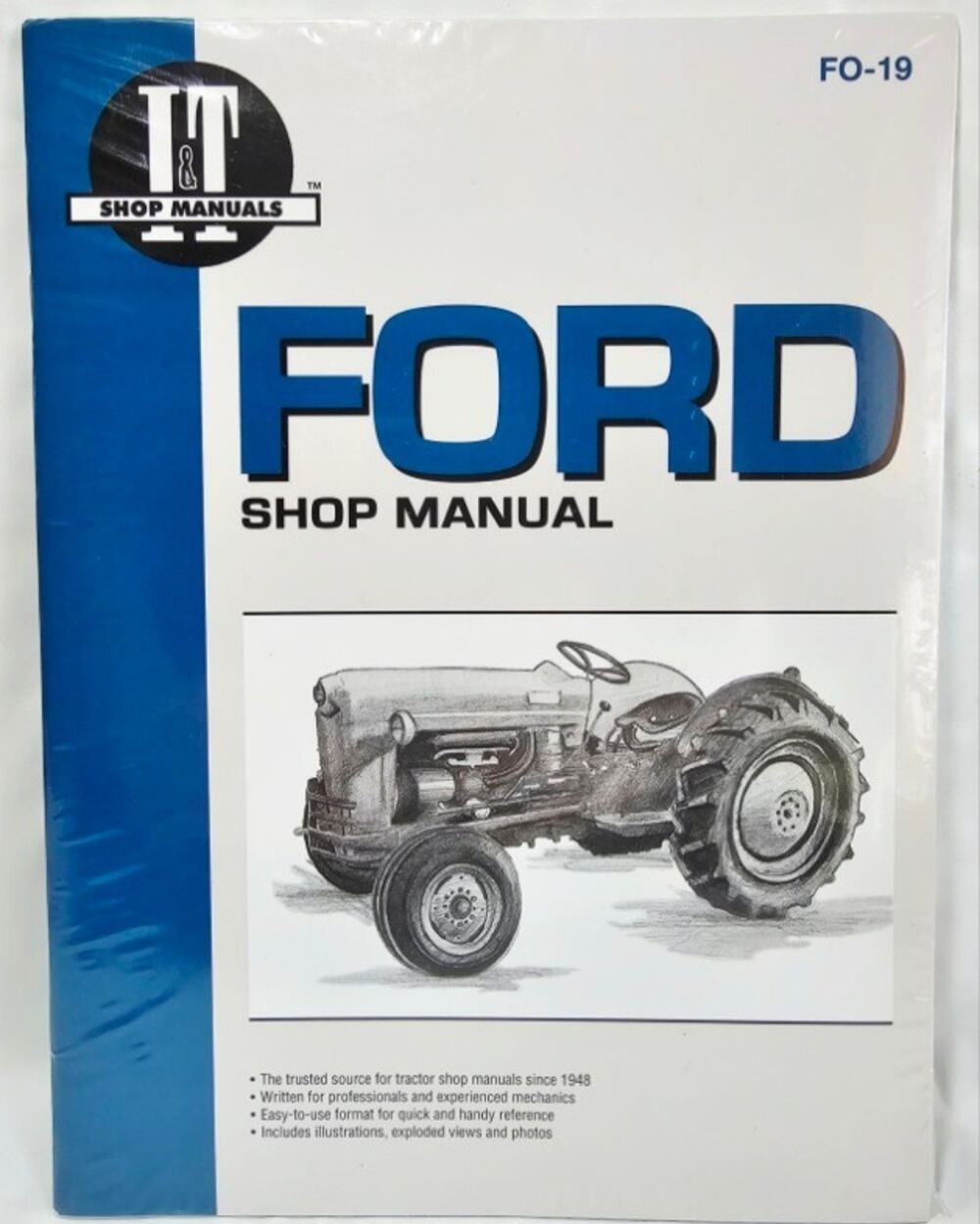 FORD TRACTOR I&T Shop Manual FO-19 Model NAA -Jubilee New Factory Sealed